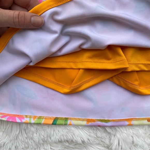 CROWN & IVY • Tropical Floral Print Athletic Skort Size XS - Picture 8 of 14